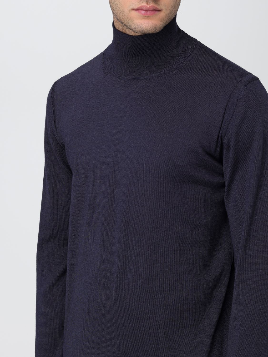 Sweater Men color Blue