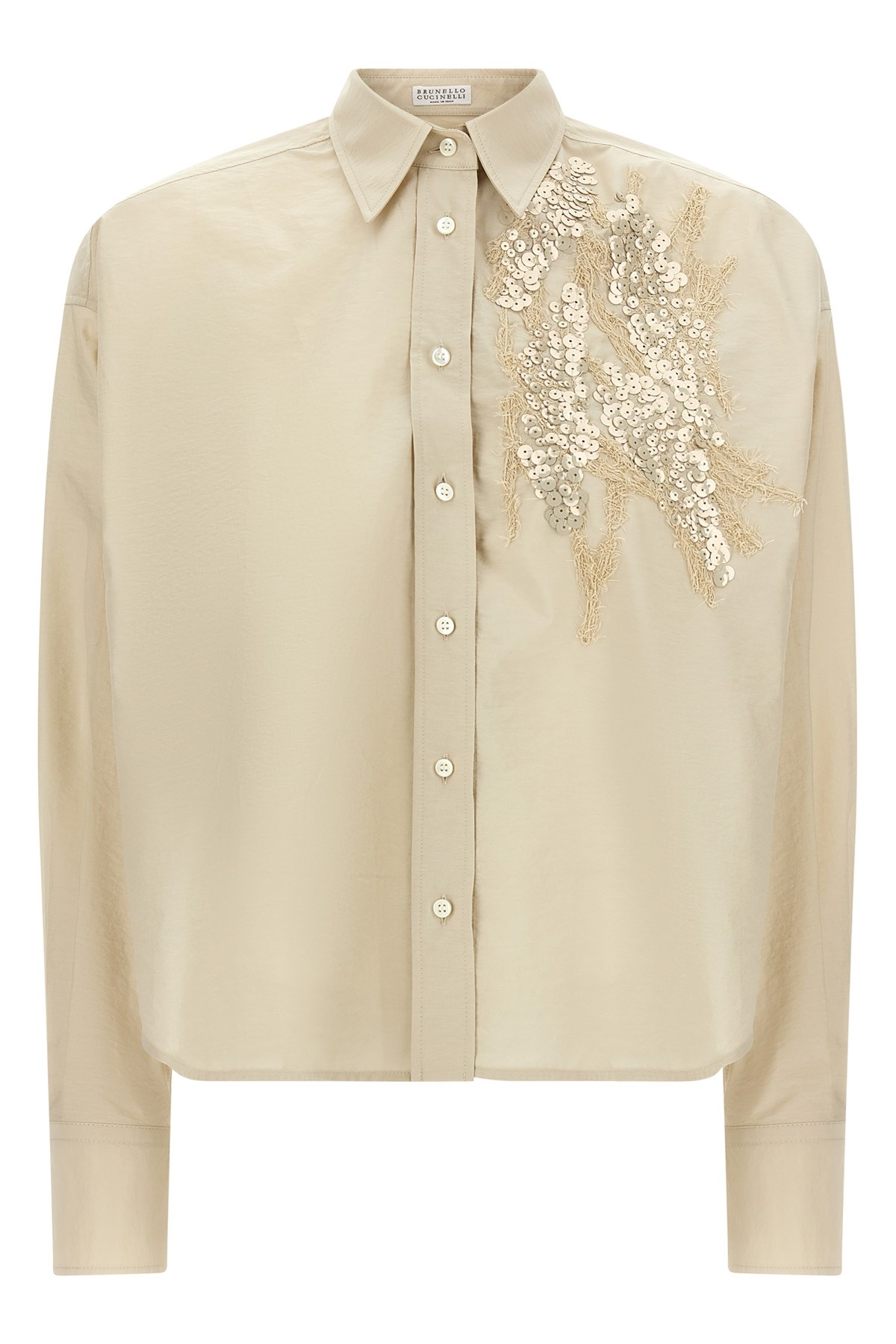 'Dazzling Seabed Embroidery' Shirt