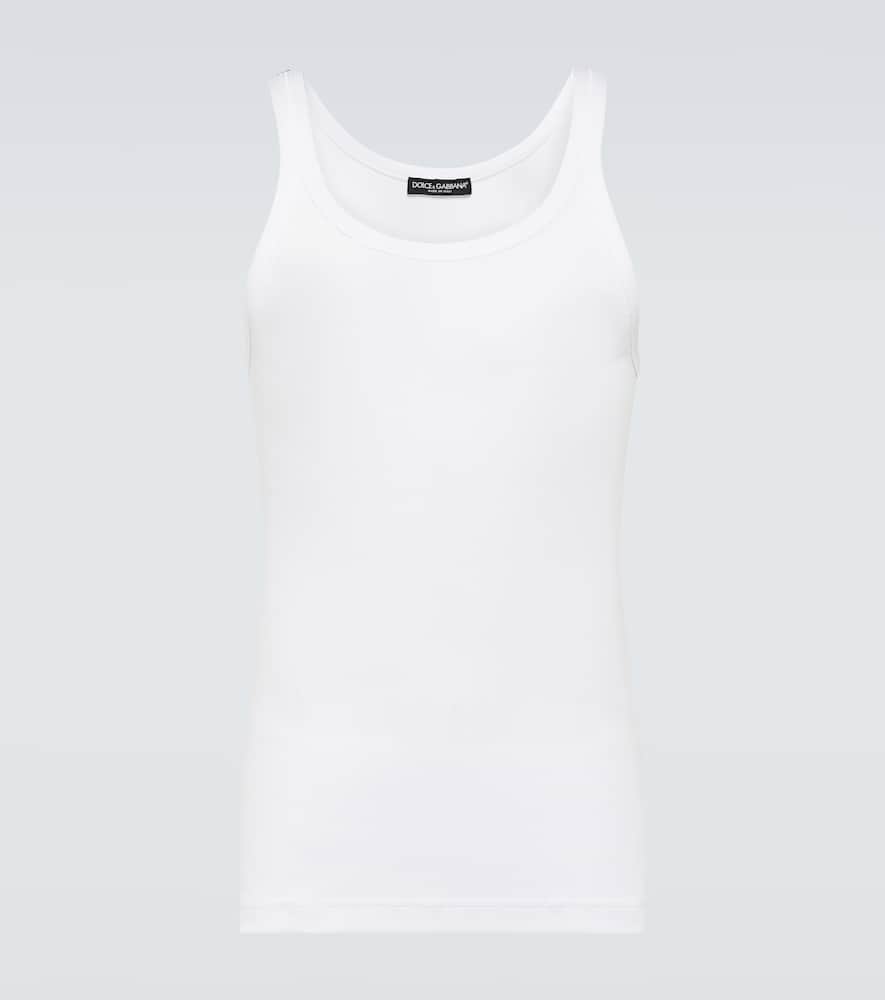 Cotton jersey tank top