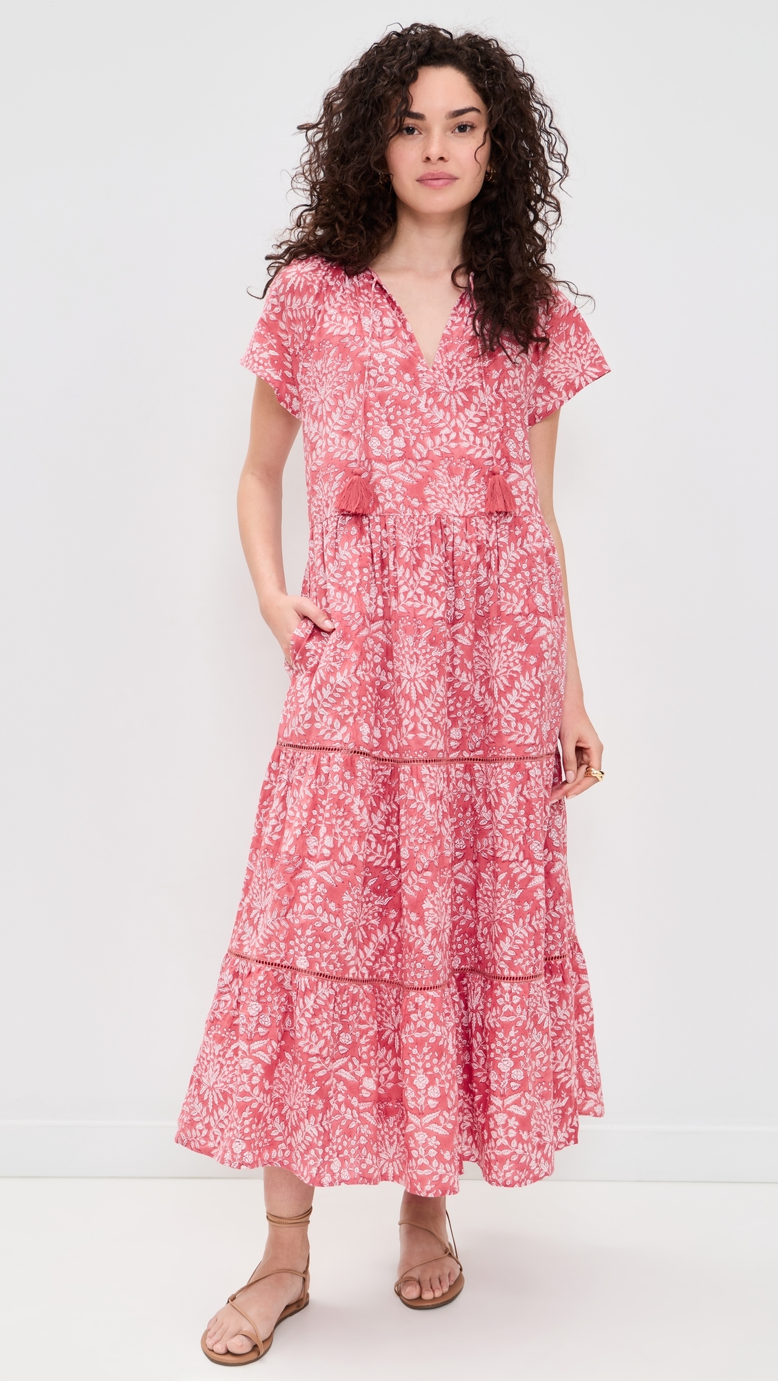 Breakers Dress Faded Rose