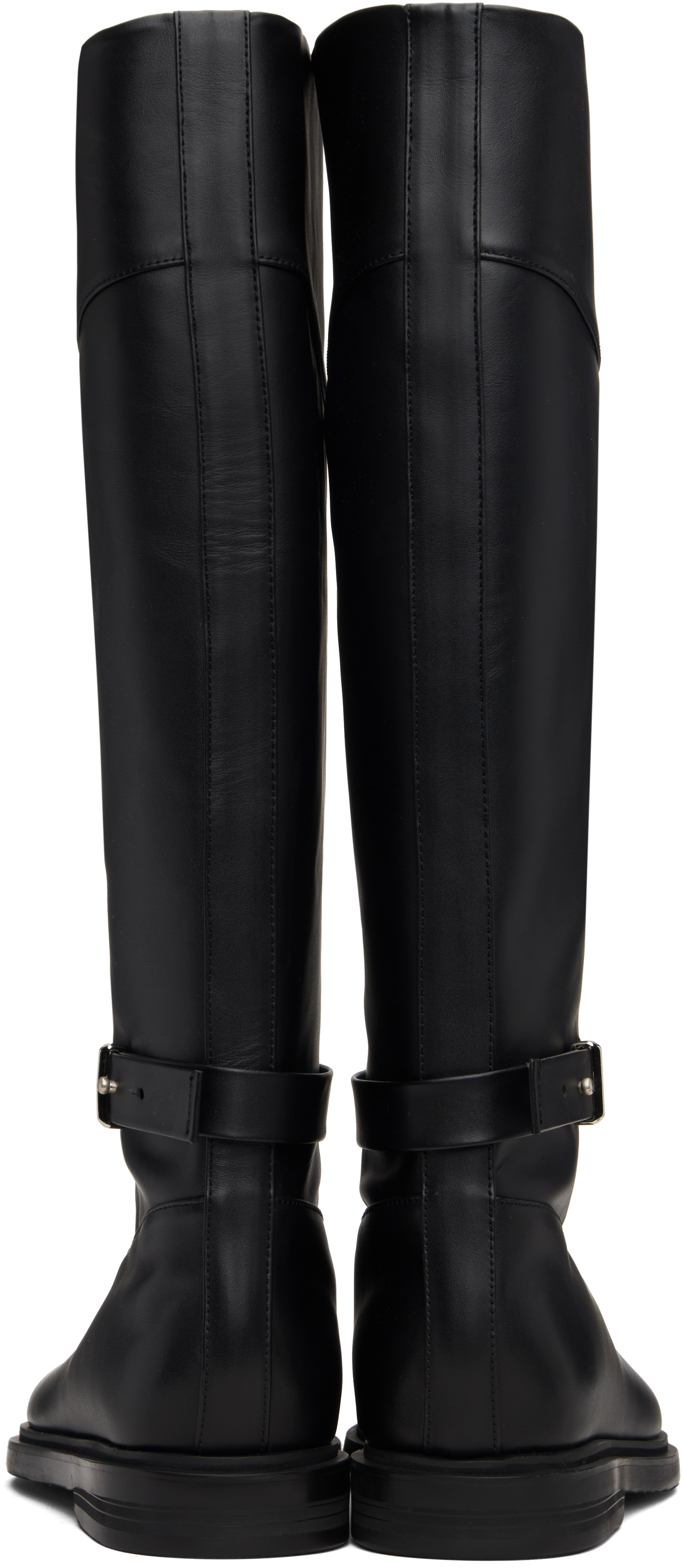 Black Belted Angt Long Tall Boots