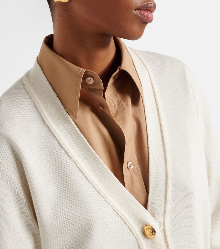 Blazé Milano Wool, silk, and cashmere cardigan