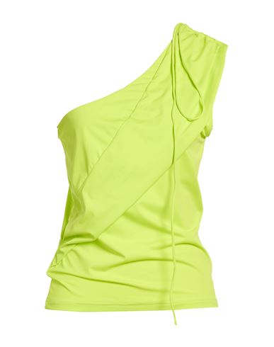 Woman Top Lime green Size M Recycled polyamide, Elastane