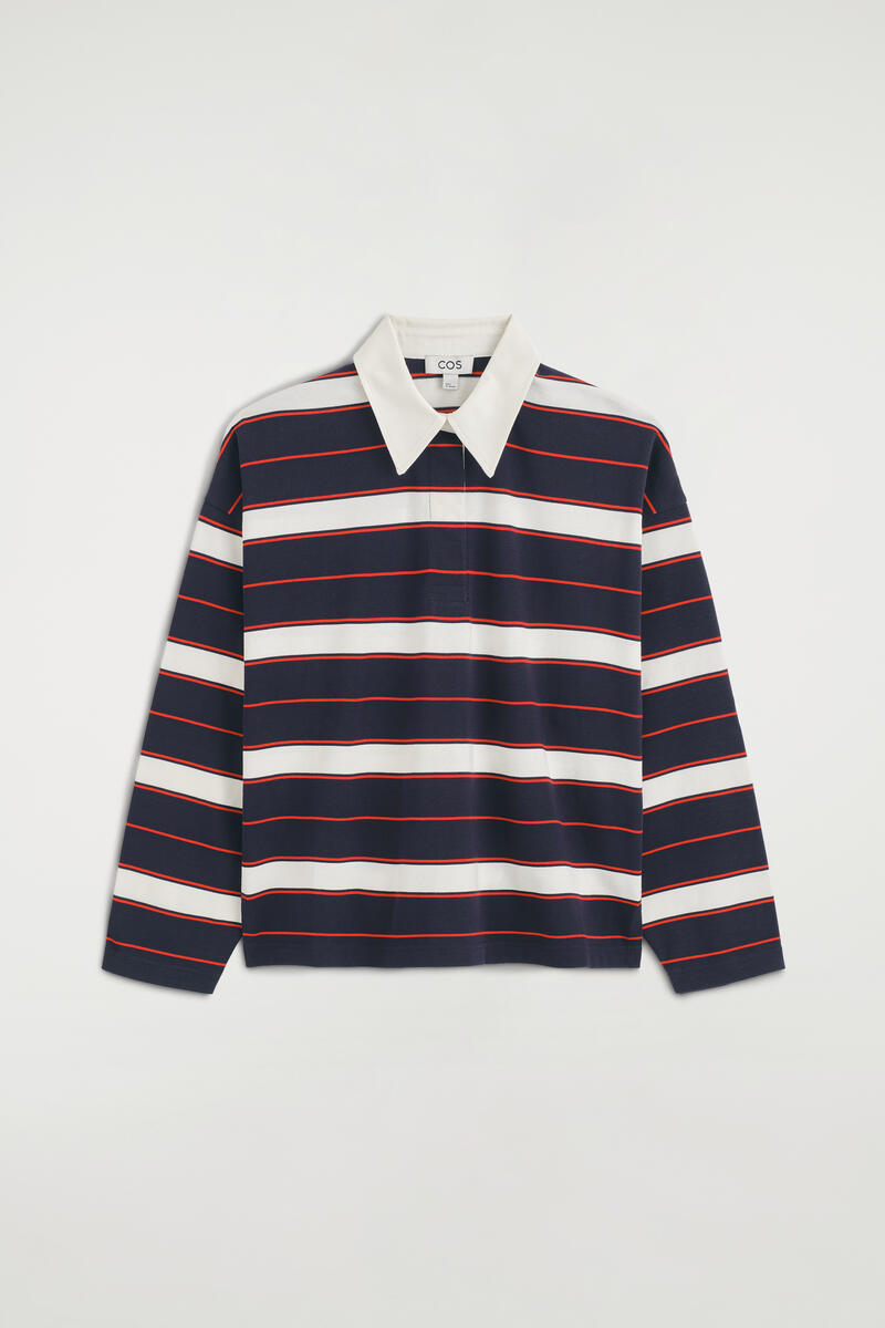 Striped Cotton Rugby Shirt