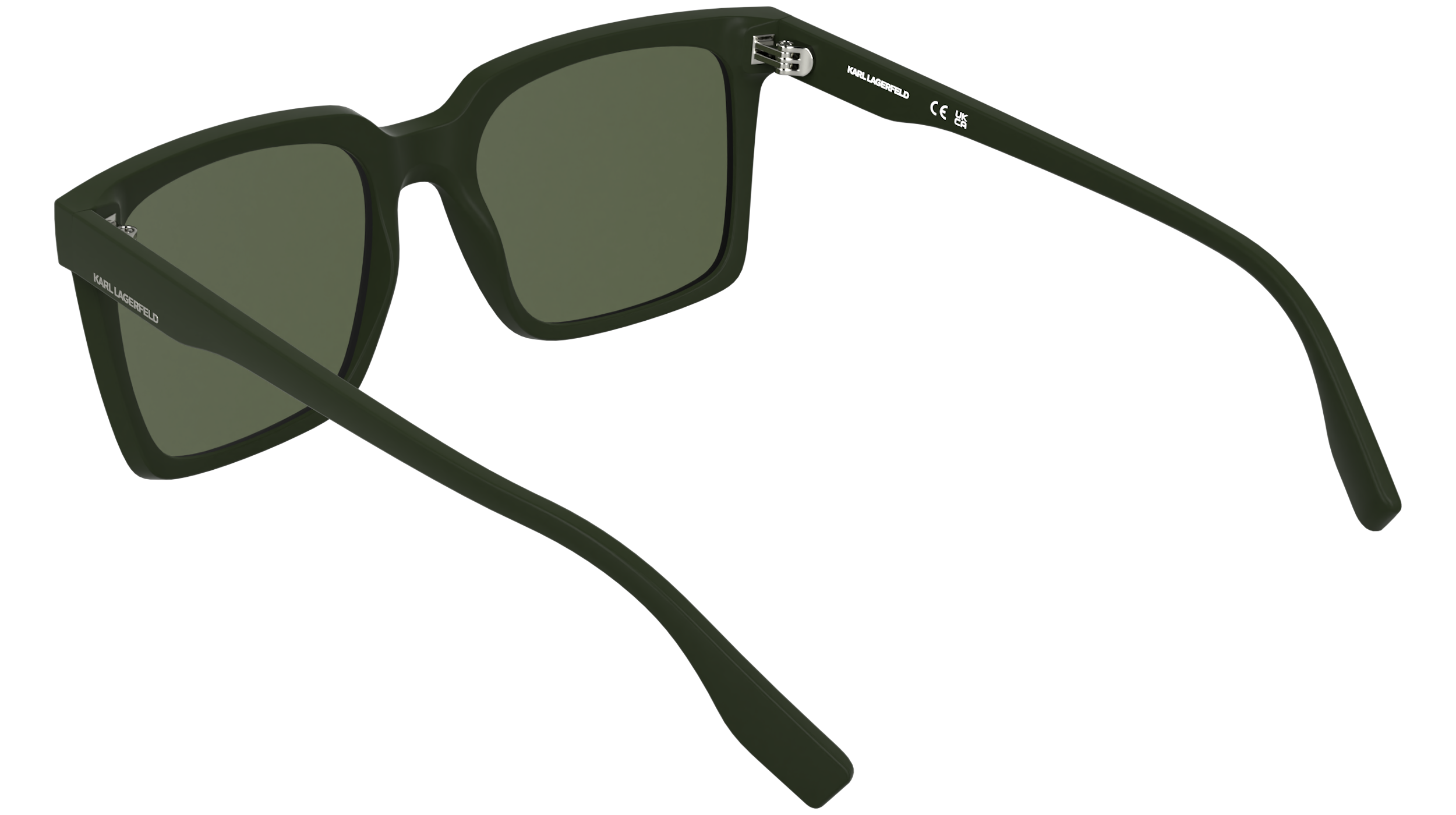 Karl Lagerfeld Man Karl Lagerfeld KL6224S 300 Zonnebrillen Bio-geïnjecteerd Groente Kwadraat Normaa