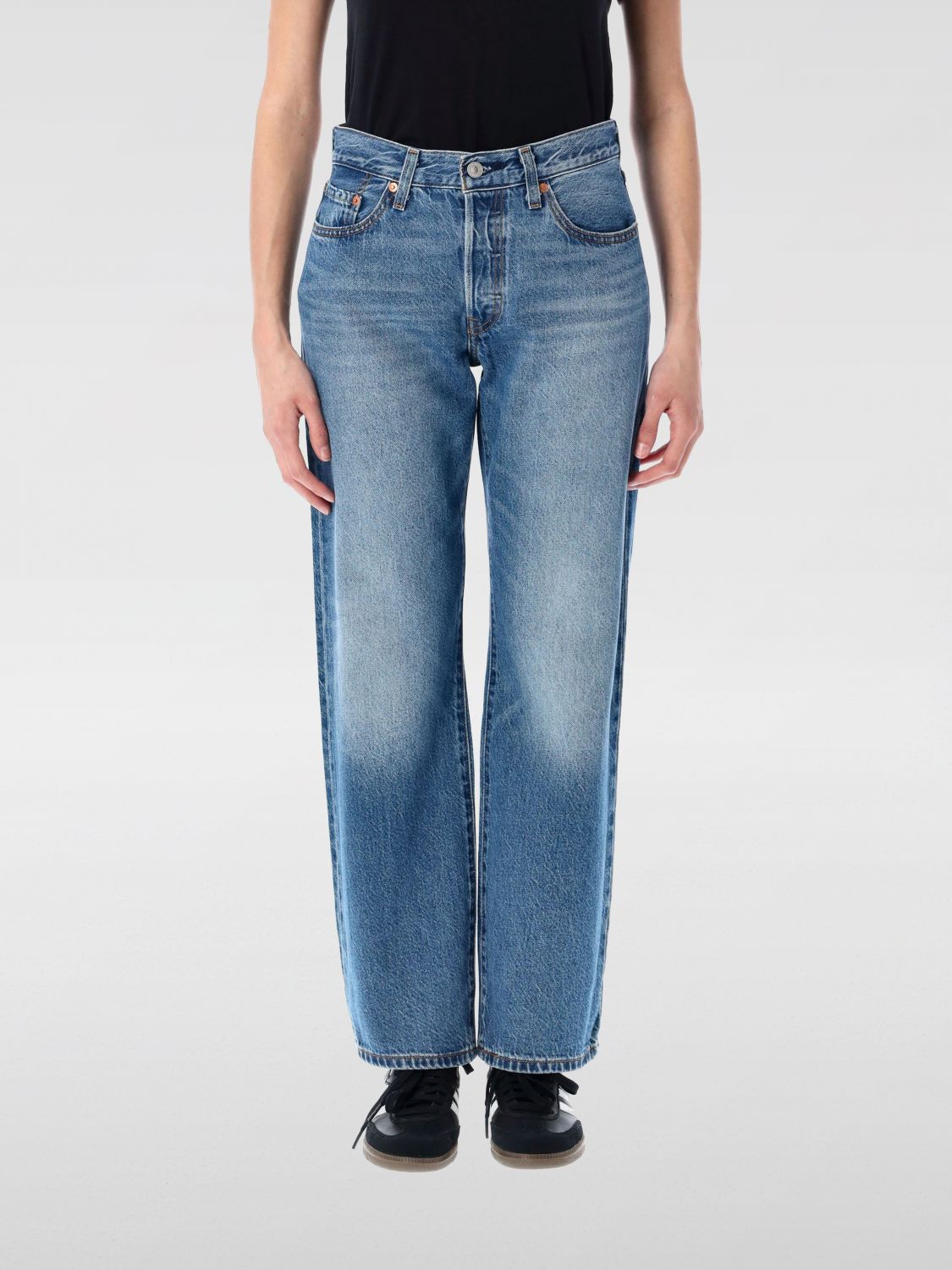 Jeans LEVI'S Woman color Blue