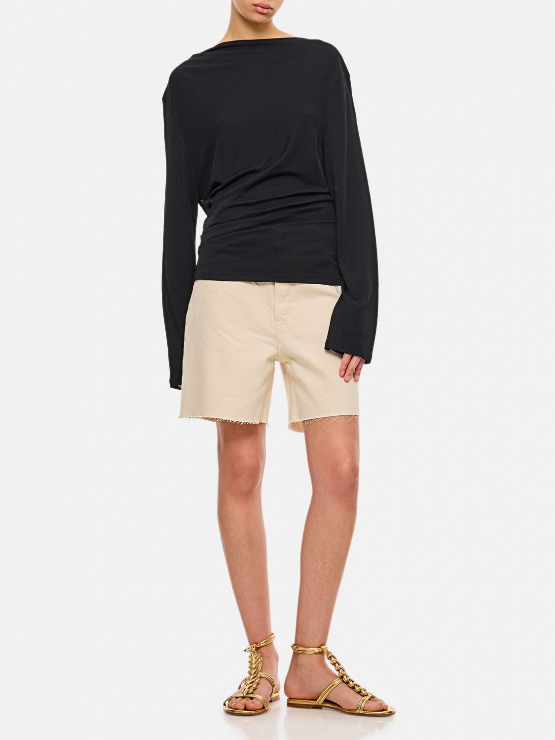 Top JACQUEMUS Woman color Black
