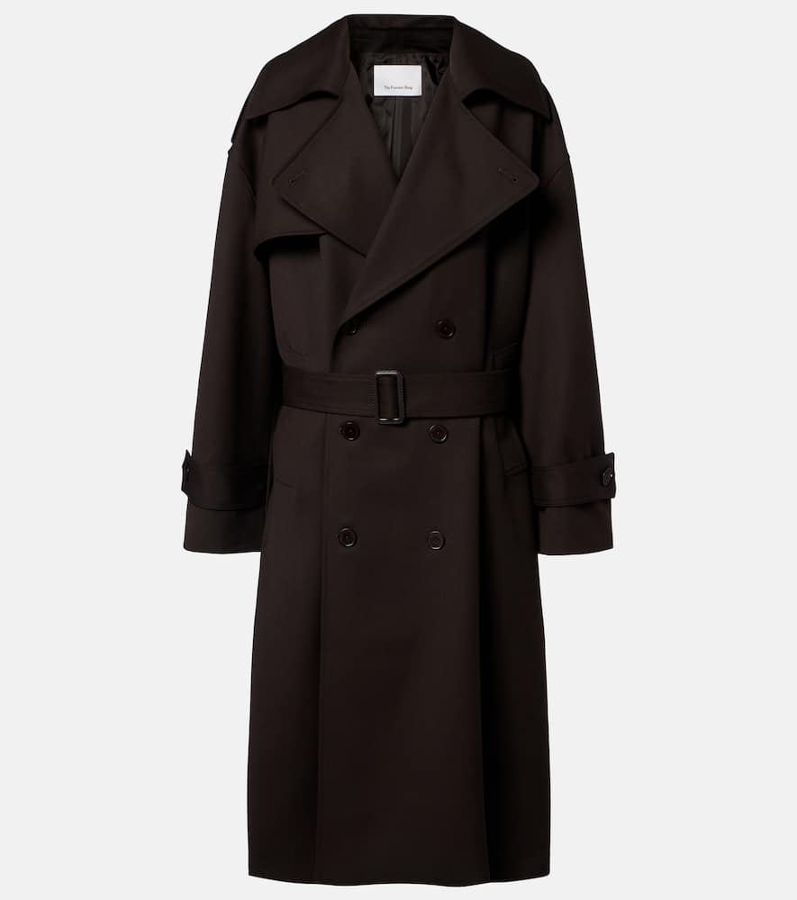 Dursley belted double-breasted trench coat