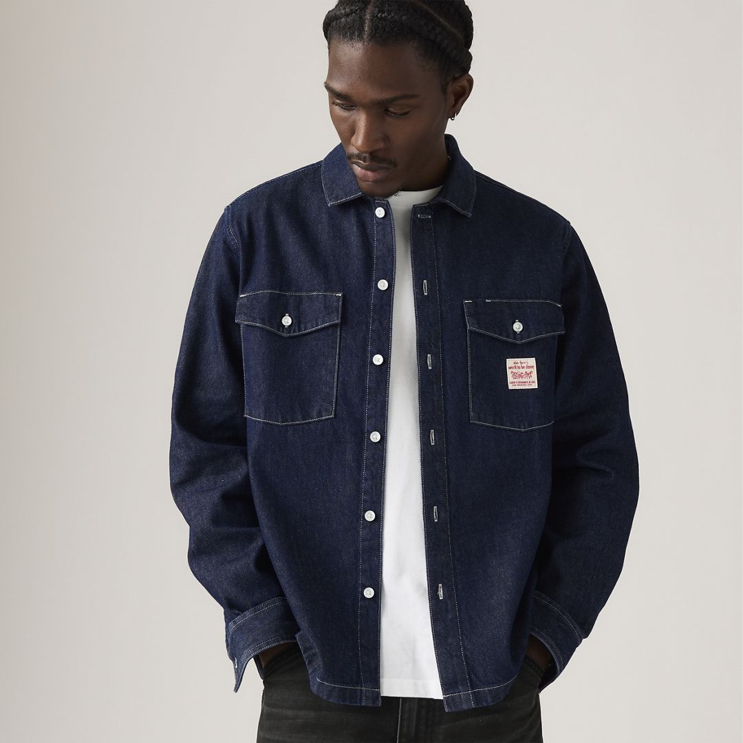 Ong-Sleeve Worker Shirt