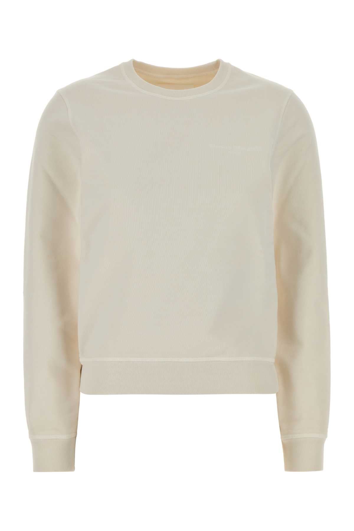 Cotton Sweatshirt — White
