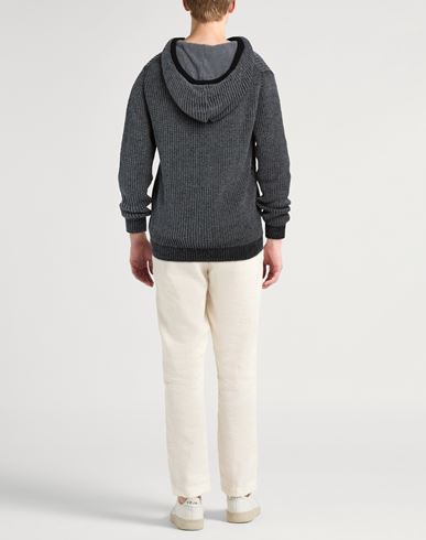 Man Sweater Grey Size L Cotton, Cashmere