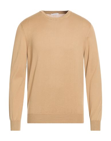 Man Sweater Khaki Size XL Cotton