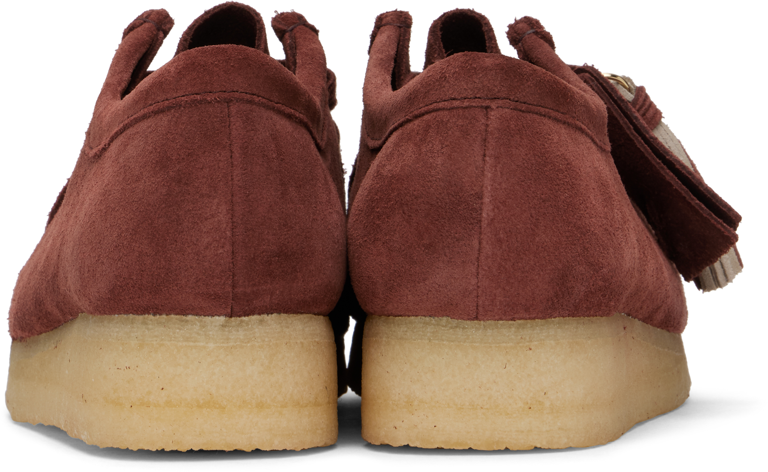 Clarks Originals Burgundy Wallabee Derbys