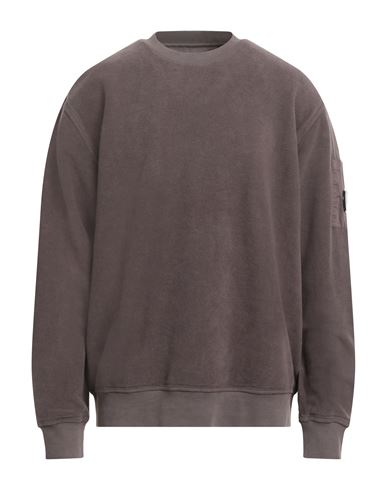 C. p. Company Man Sweatshirt Dark brown Size XL Cotton