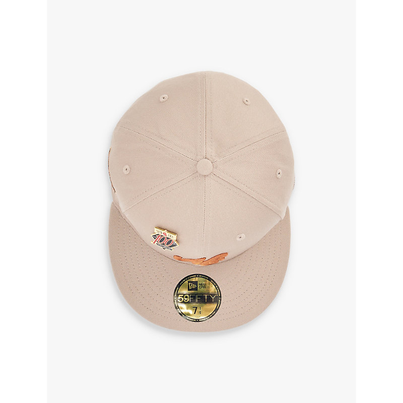 Mens Pastel Brown 59fifty Cotton cap 7 1/4