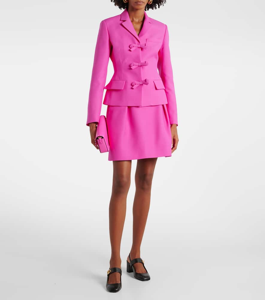 Crepe Couture miniskirt