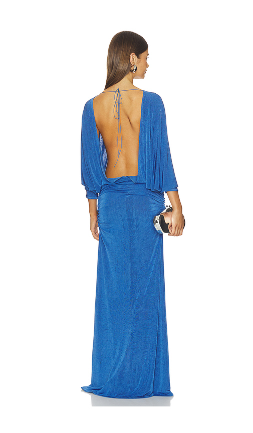 Anna October ROBE MAXI JANNA en Blue. M. Also en