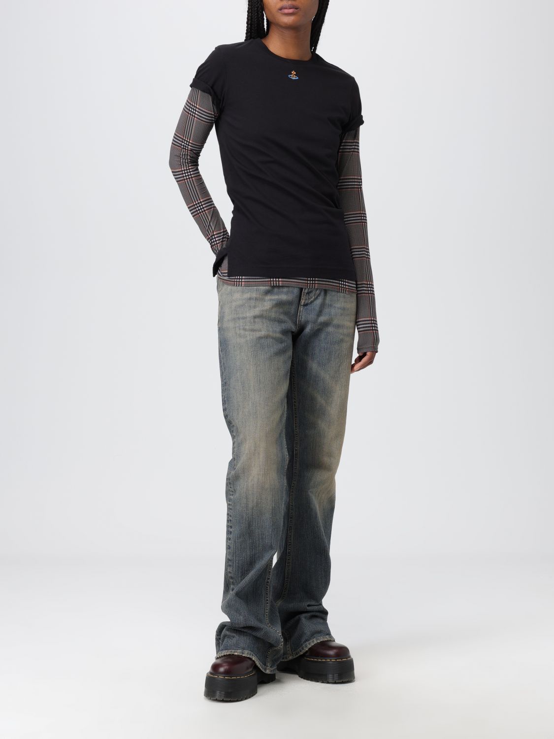T-Shirt Woman color Black