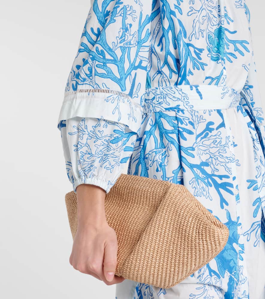 Cathy printed cotton shirt dress