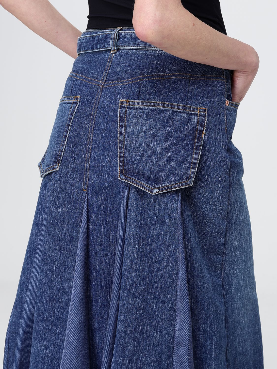 Skirt Woman color Blue