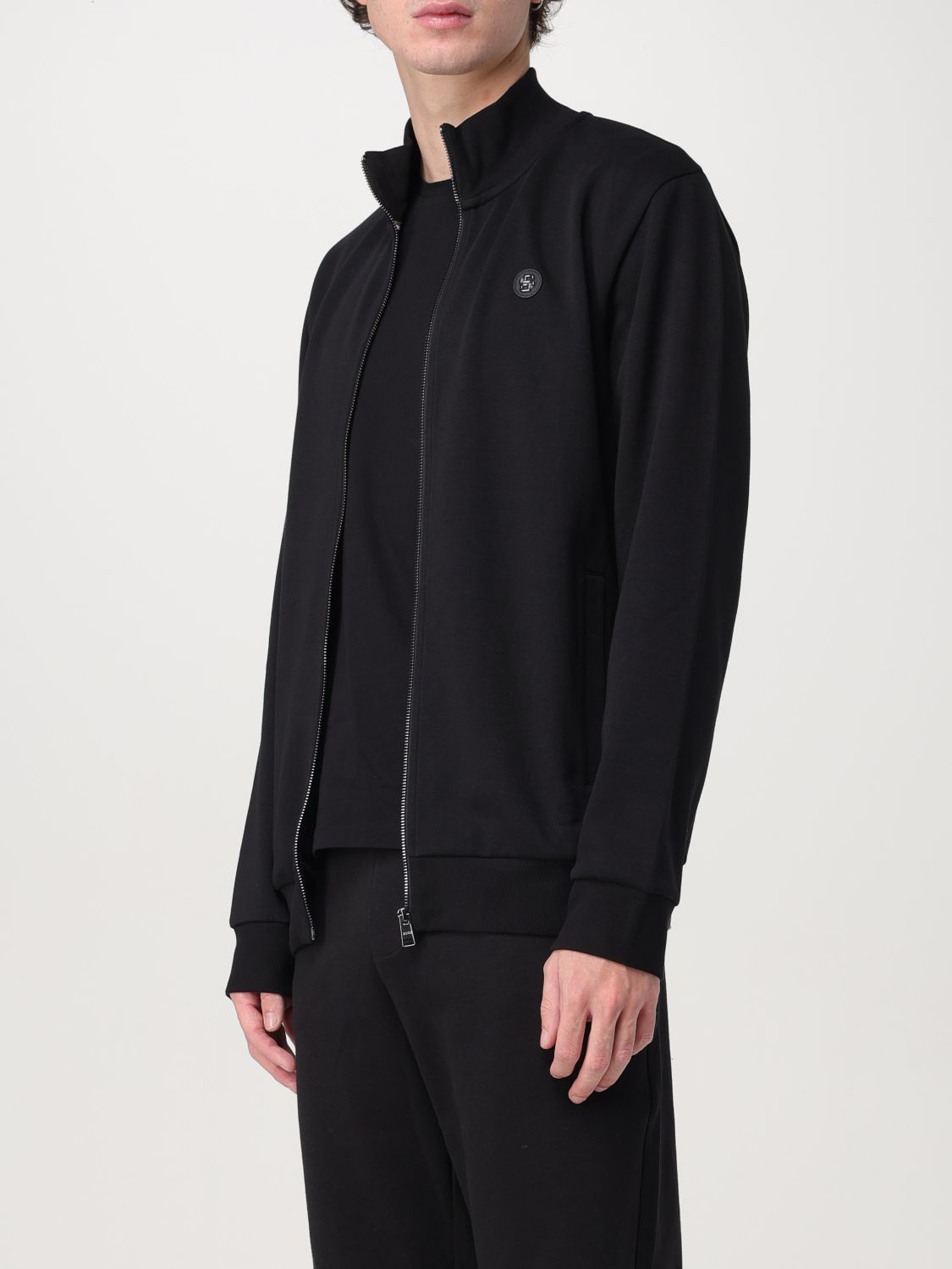 Sweatshirt Men color Black