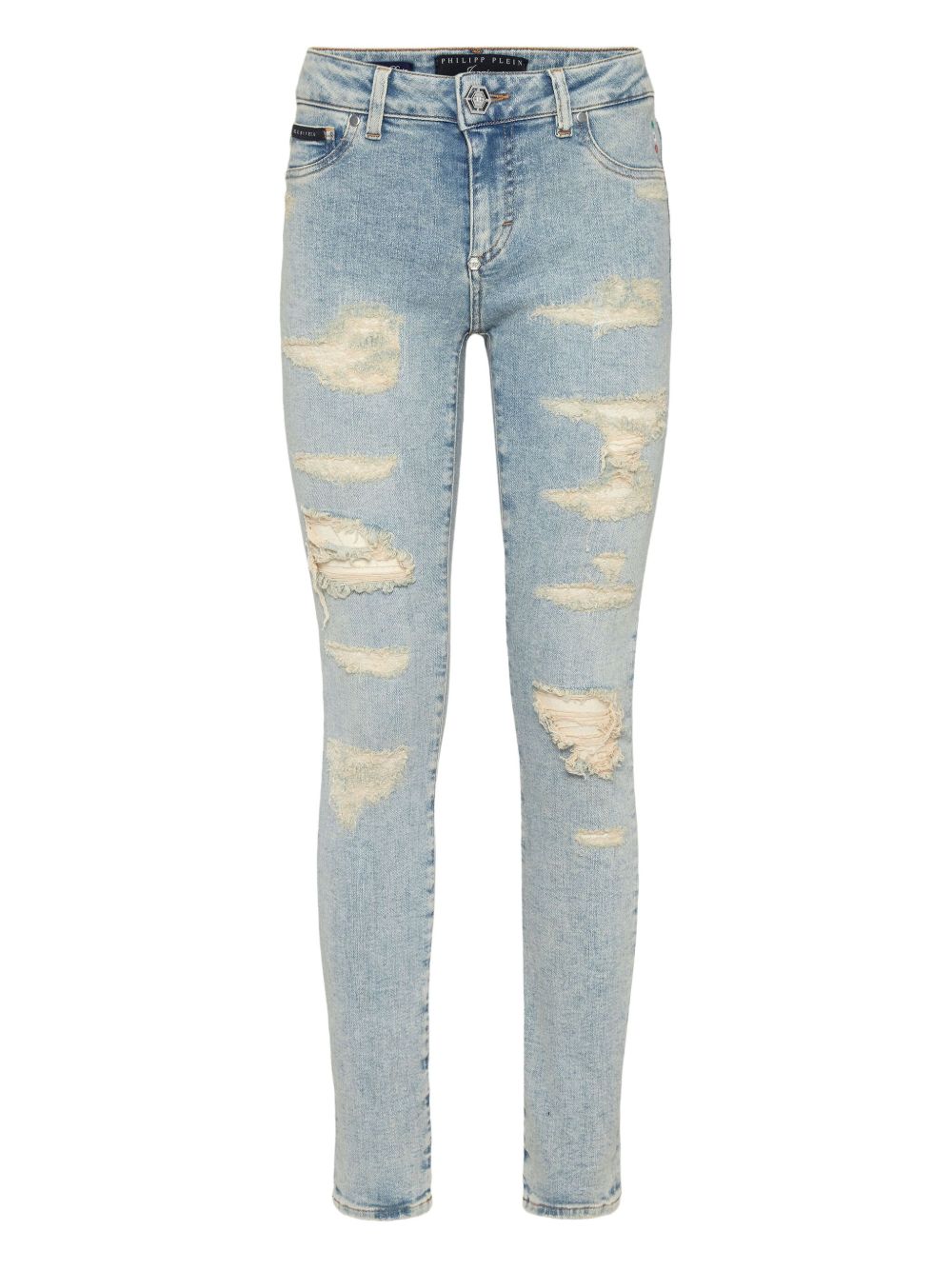 Philipp Plein high-waist jeans - Blue
