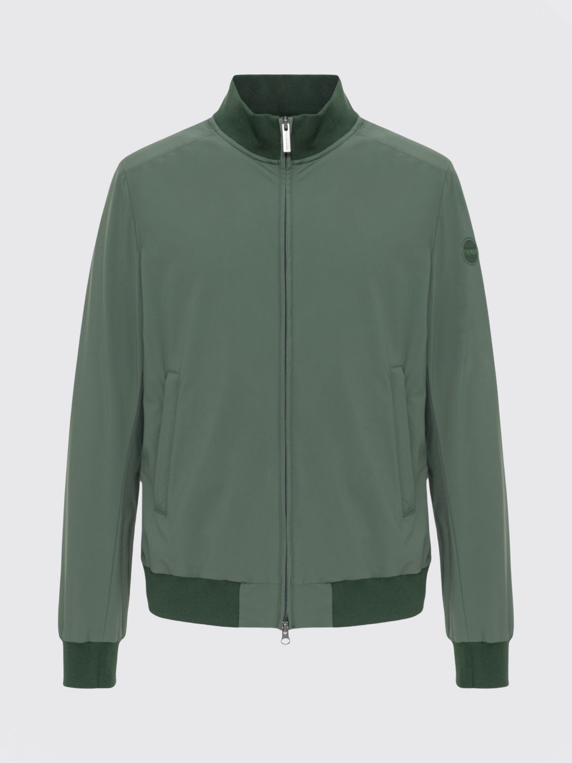 Coat Men color Green