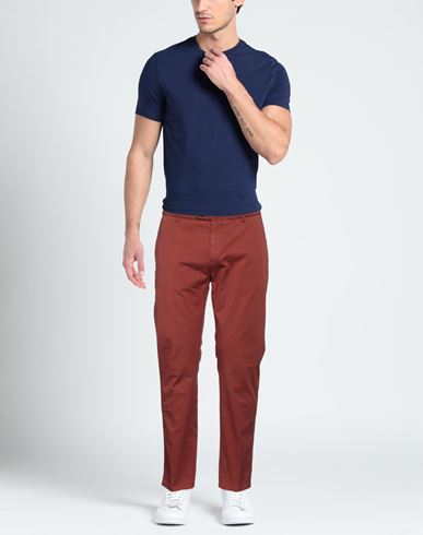 Barmas Man Pants Rust Size 30 Cotton, Elastane