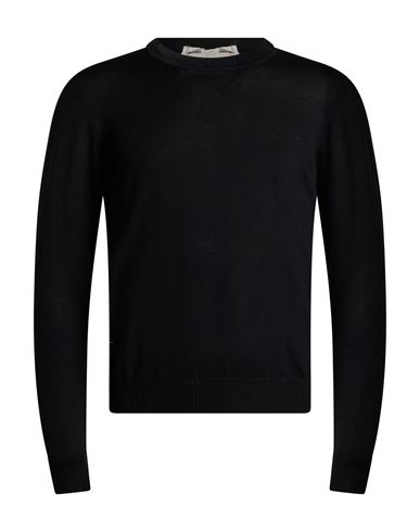 Man Sweater Black Size S Merino Wool