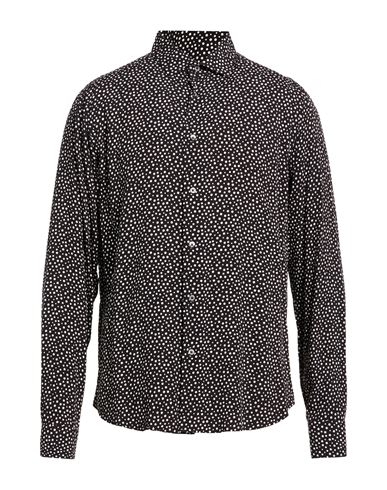 Man Shirt Black Size 17 ½ Viscose