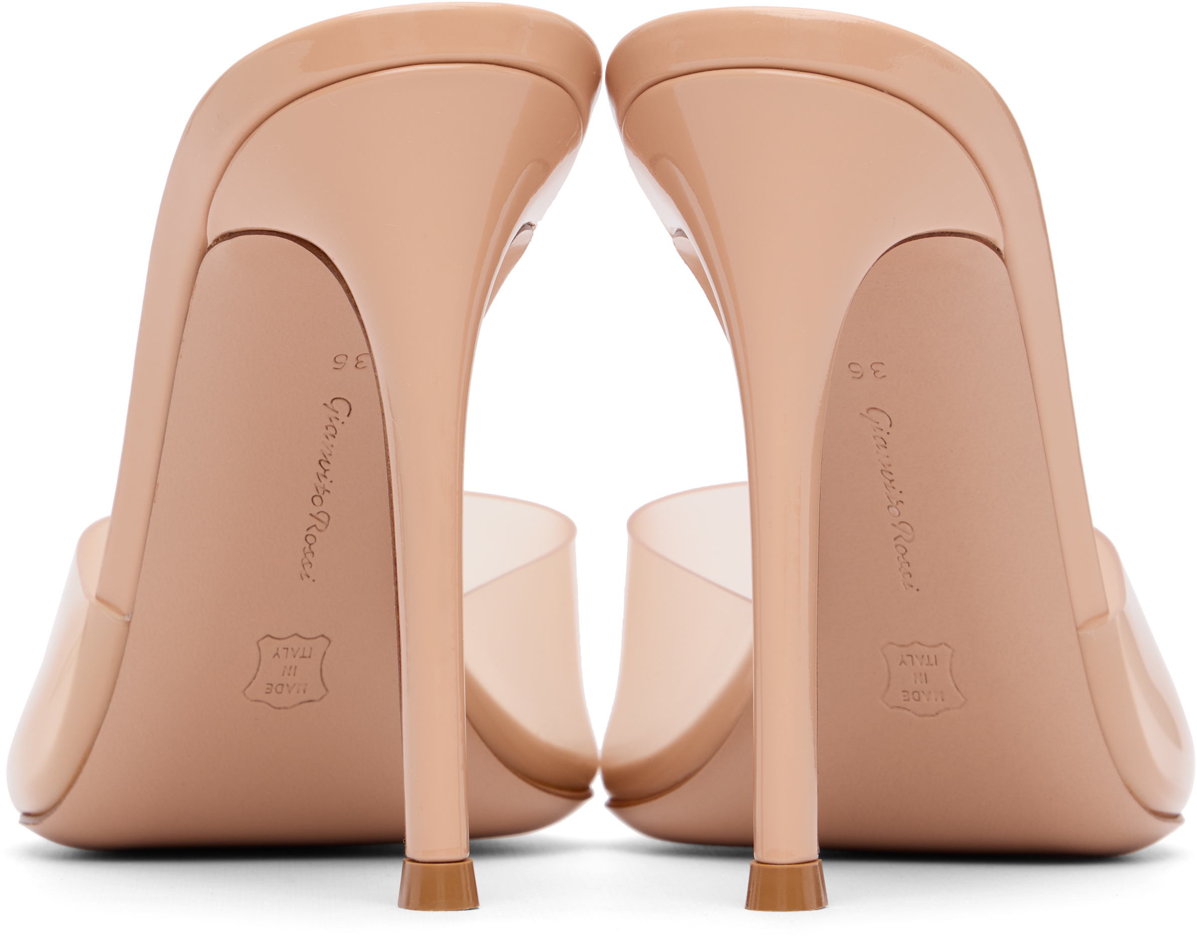 Beige Elle Heeled Sandals