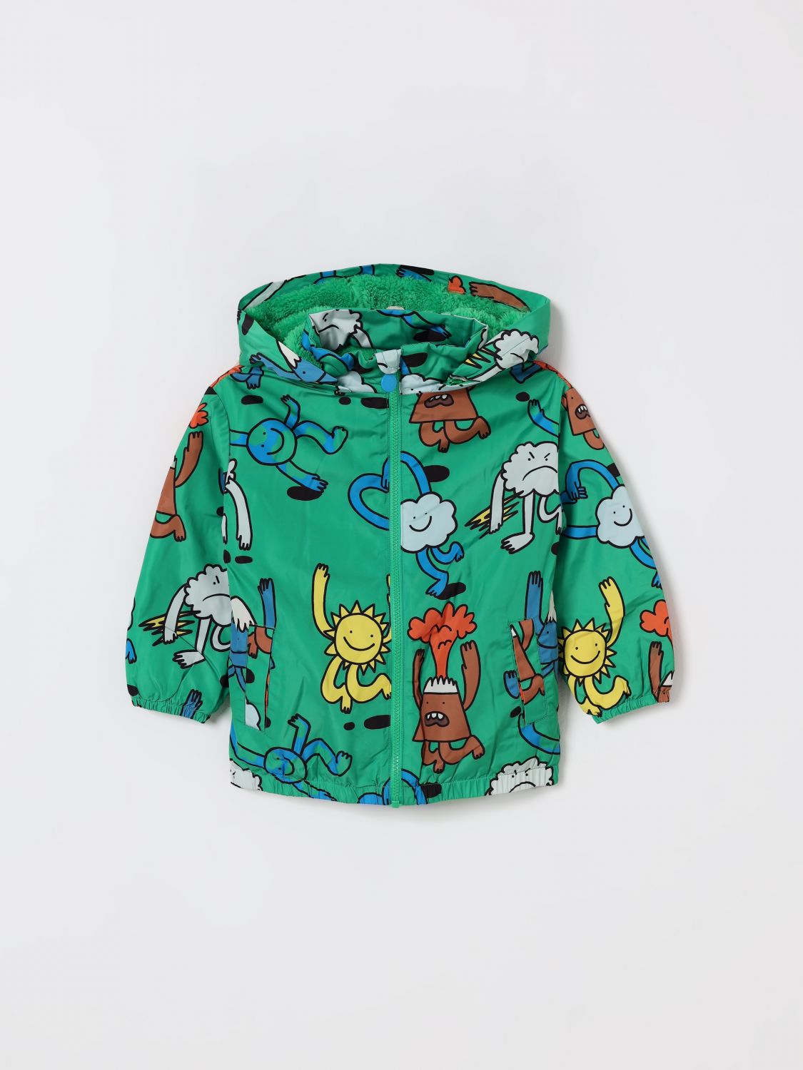 Jacket Kids color Green