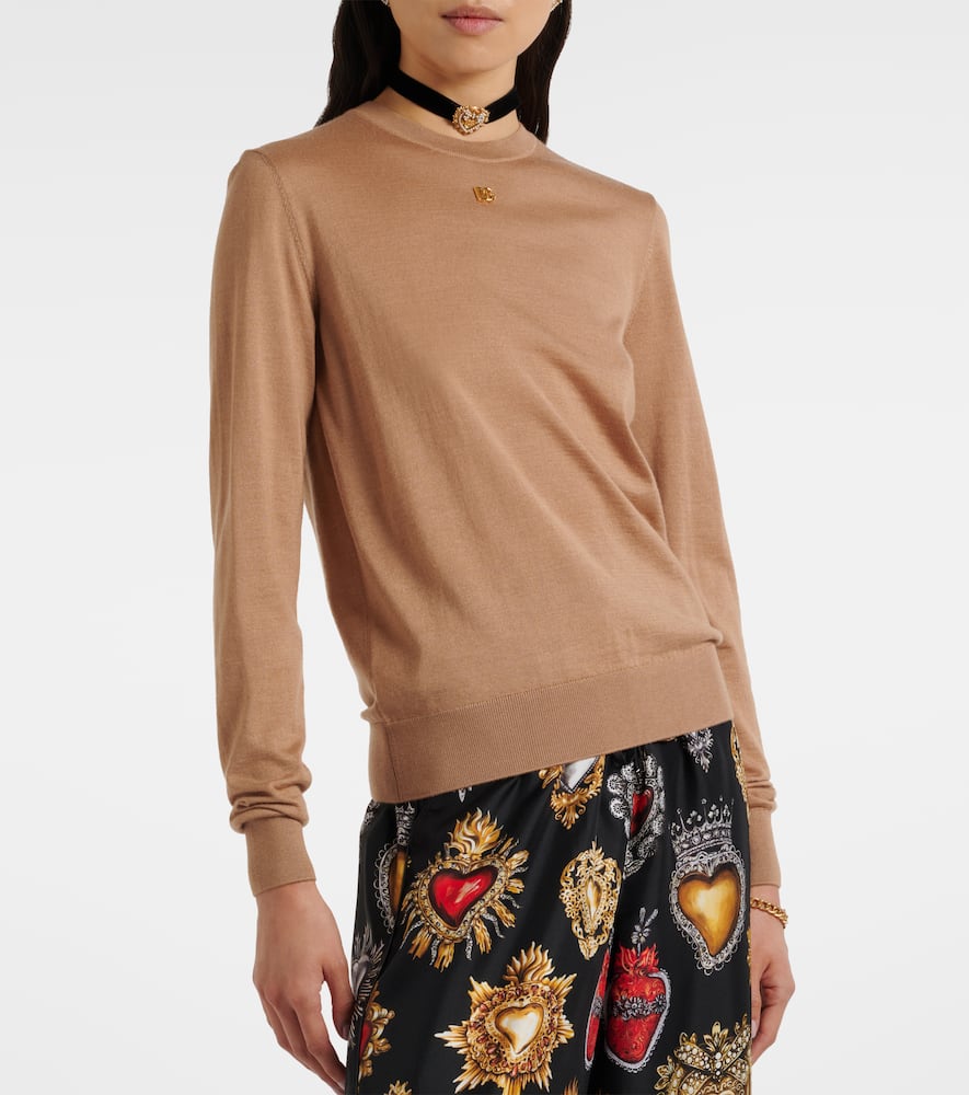DG cashmere and silk sweater