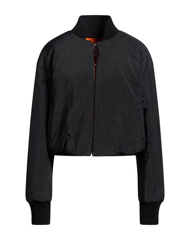 Woman Jacket Black Size 8 Polyamide