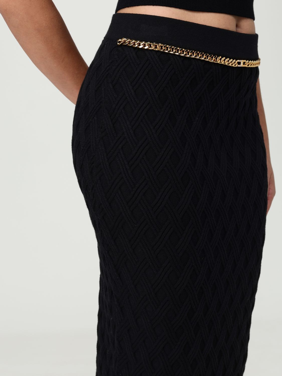 Skirt Woman color Black