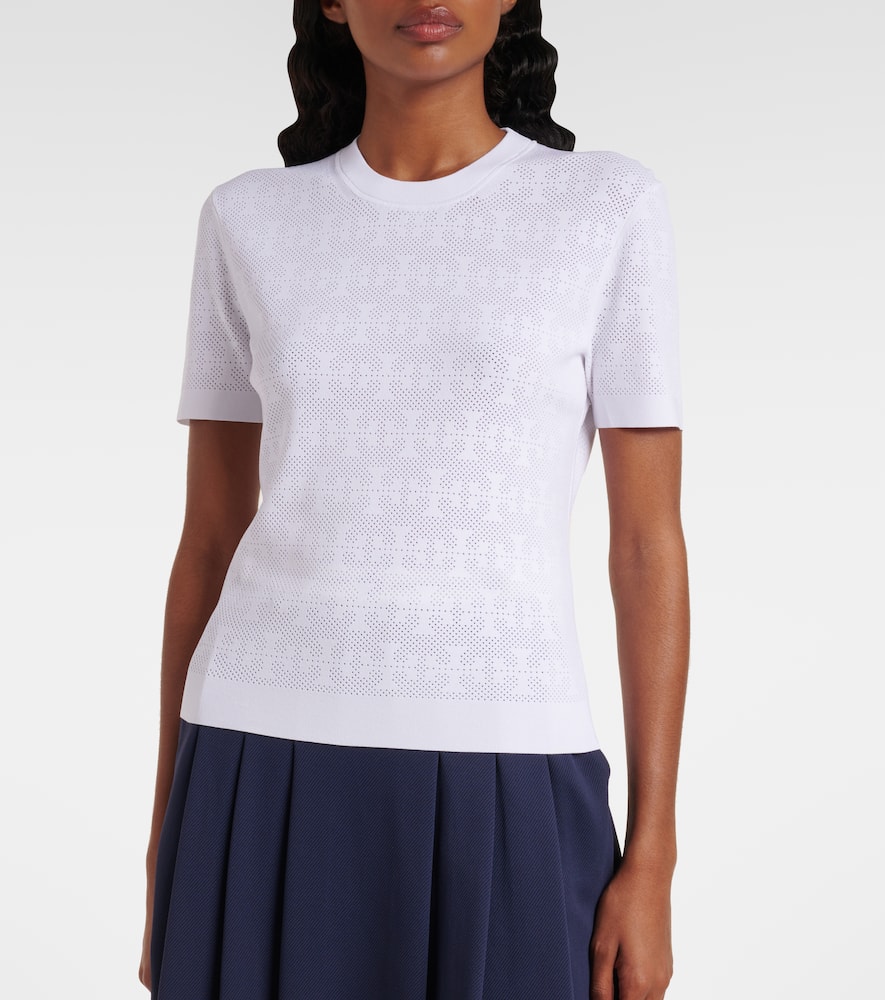 T Monogram jacquard sweater