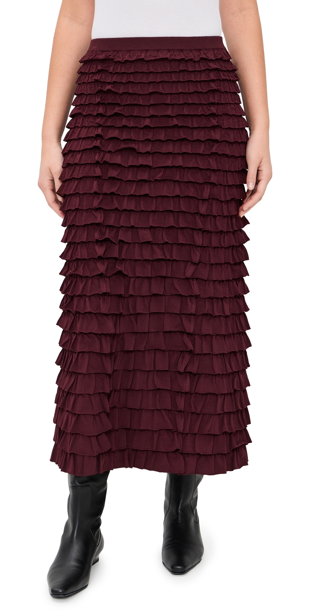 Mimi Skirt Claret