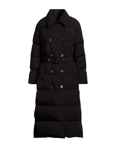 Woman Puffer Black Size 4 Polyamide, Polyurethane