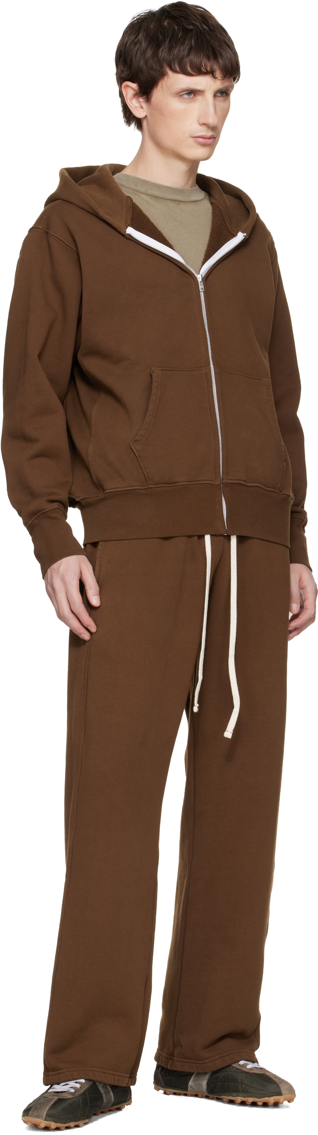 Brown Heavyweight Classic Sweatpants
