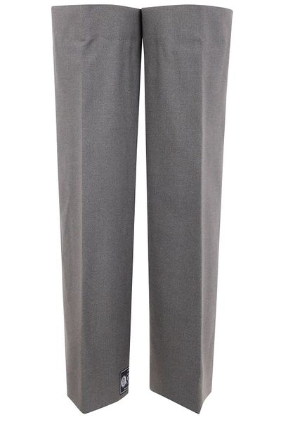 Jean Paul Gaultier Logo Patch Tailoring Floating Leggings