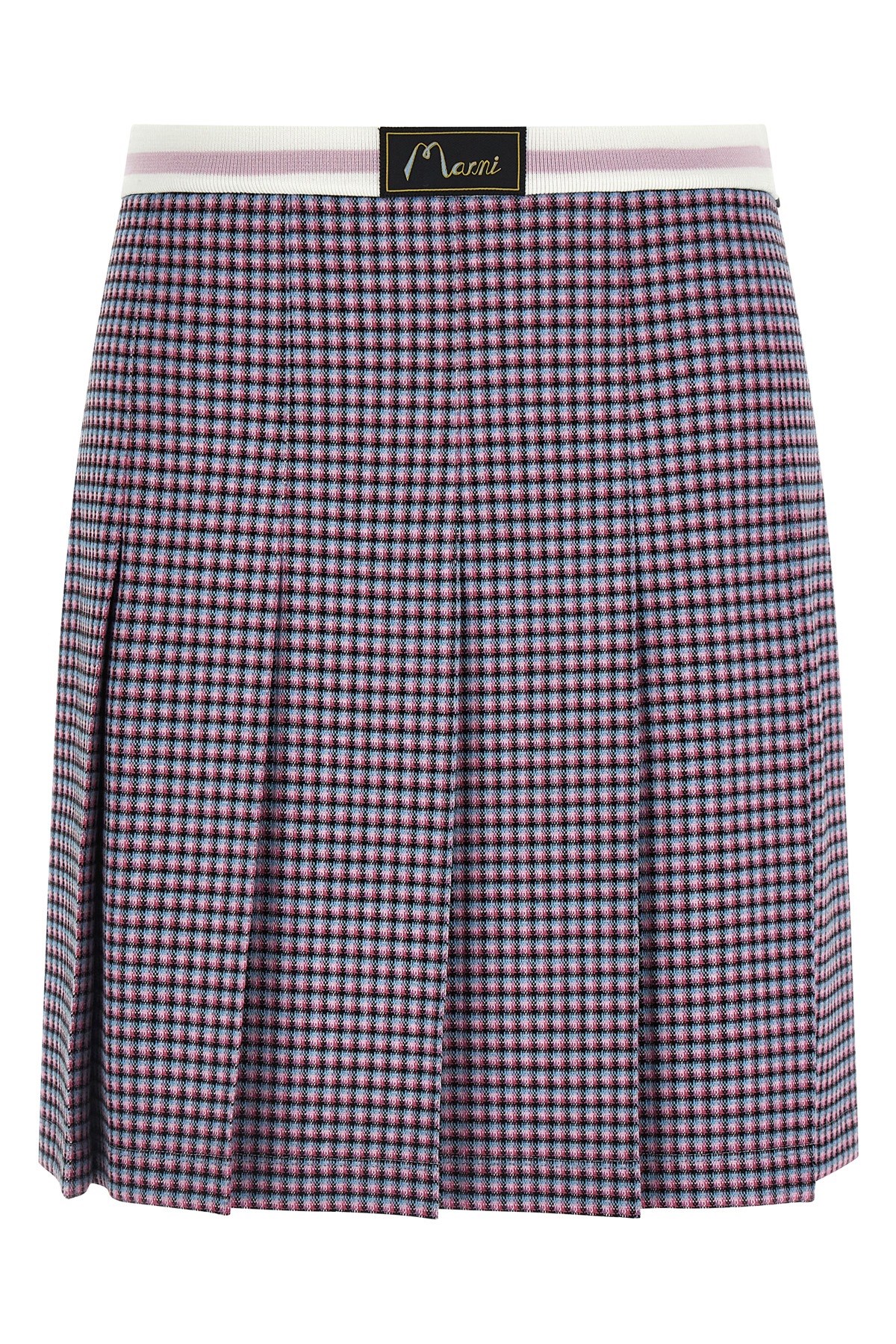 Houndstooth Skirt