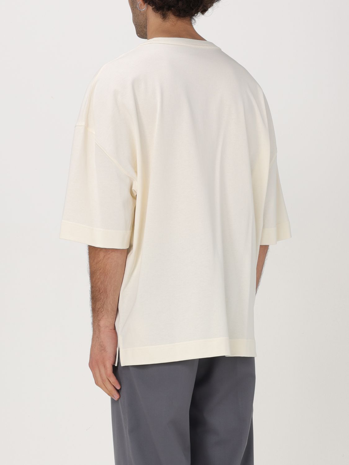 Crew-neck jersey T-shirt - White