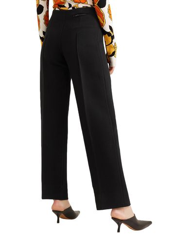 Woman Pants Black Size 4 Virgin Wool, Viscose, Elastane
