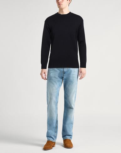 Man Sweater Midnight blue Size S Merino Wool, Acrylic