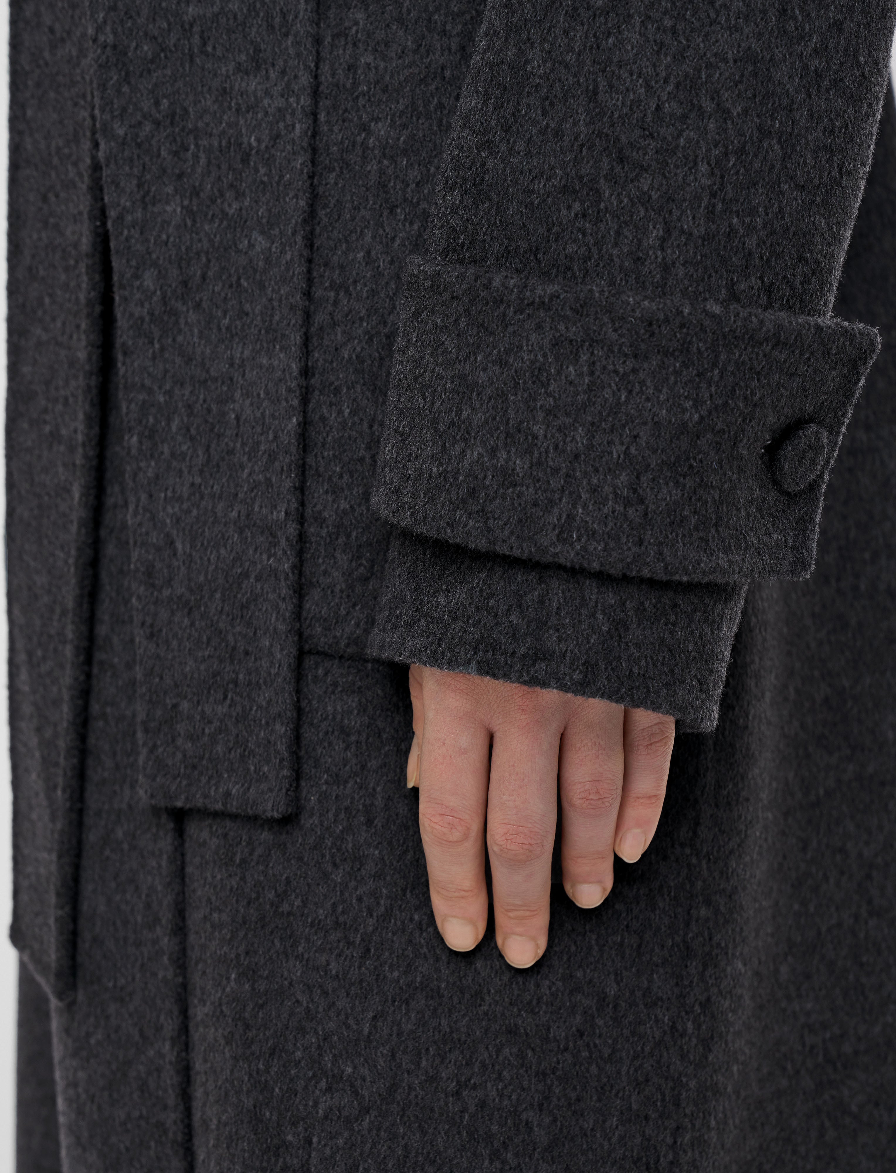 Arline Double Face Cashmere Coat - 32