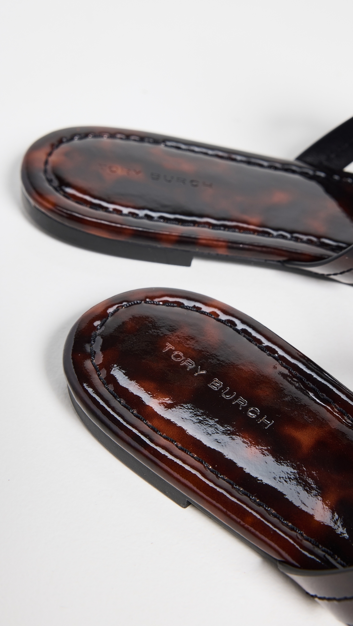 Miller Sandals Tortoise Patent