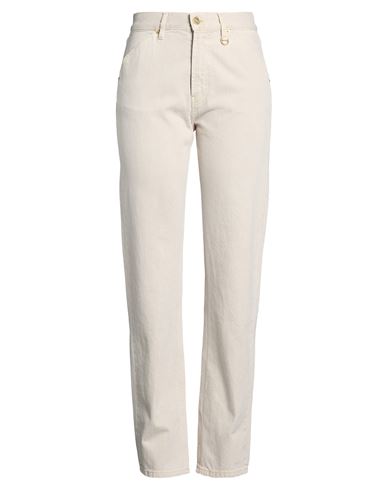 Le Splash Woman Jeans Beige Size 24 Organic cotton