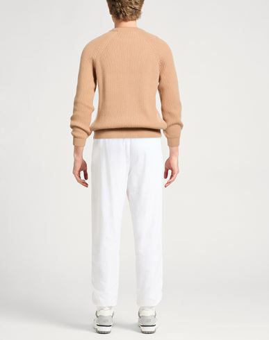 Man Sweater Camel Size 38 Wool, Cashmere