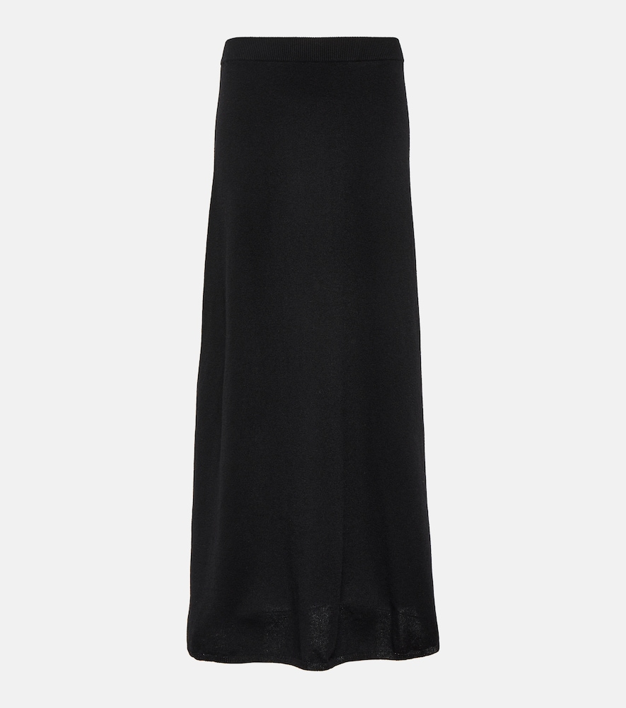 Dolly strapless cashmere midi dress