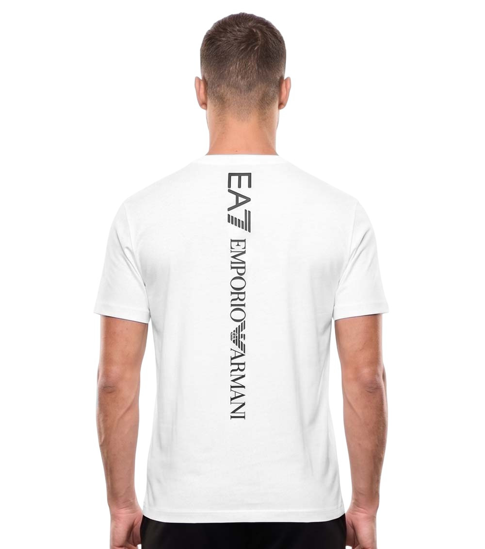 White Logo Crew Neck T-Shirt